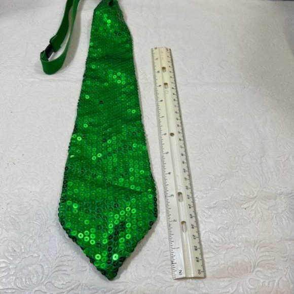 St Patrick's Day Hat, Tie, Scarf, Beads, Vintage Guinness Koozie Package Lot - Picture 9 of 16